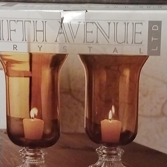 Fifth Avenue Crystal LTD, Monaco Hurricane Candle Holders - Picture 7 of 12
